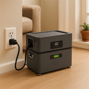 Plug Play Stackable Hybrid AC Coupled Battery 2.4kWh Smart Dynamic Pricing App <b>Zero</b> Export Solar Energy Storage Netherlands - Product Image 3