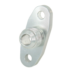 Proceso CNC a prueba de fugas para paso de orificio An10 2 "/51 Turbo adaptador de brida de retorno de drenaje de aceite astilla T3 T4 GT28 GT30 GT35 T25 - Product Image 2