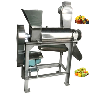 Presse <span class=keywords><strong>à</strong></span> vis continue SUS304 <span class=keywords><strong>à</strong></span> haut rendement pour l'extraction de jus de pomme, poire et papaye, machine commerciale - Product Image 2