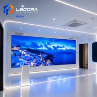 Écran OLED intérieur LEDORA à résolution personnalisée P3, couleur 12 bits, HDR10, gestion à distance CMS, garantie de 5 ans et Adobe RGB 98%
