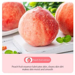 Nuevo Exfoliante Corporal Natural y Orgánico de Durazno con Vitamina C y Nicotinamida, Hidratante, Blanqueador y Reafirmante, 250g, Venta al Por Mayor - Product Image 3