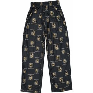 Pantalon de pyjama en coton tricoté doux pour garçons et jeunes, imprimé intégral des équipes de la LNH - Product Image 1