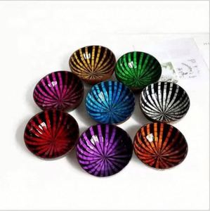 Venta al por mayor de moda: Cuencos decorativos de concha de coco pulida, estilo bohemio, ecológicos, con llavero - Product Image 2