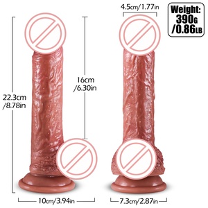 Dildo réaliste en silicone double densité, grand format, avec système KlicLok amovible, jouet pour adultes 100% étanche HXR-BJD-E024-1 - Product Image 5