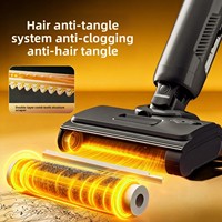Nettoyeur de sol intelligent tout-en-un, robot aspirateur et serpillière, aspirateur électrique, moteur sans balais, batterie 2600mAh, séchage