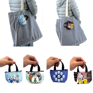 Sac fourre-tout <span class=keywords><strong>mini</strong></span> réutilisable écologique personnalisé à prix d'usine avec fermeture éclair et logo sur mesure - Product Image 4