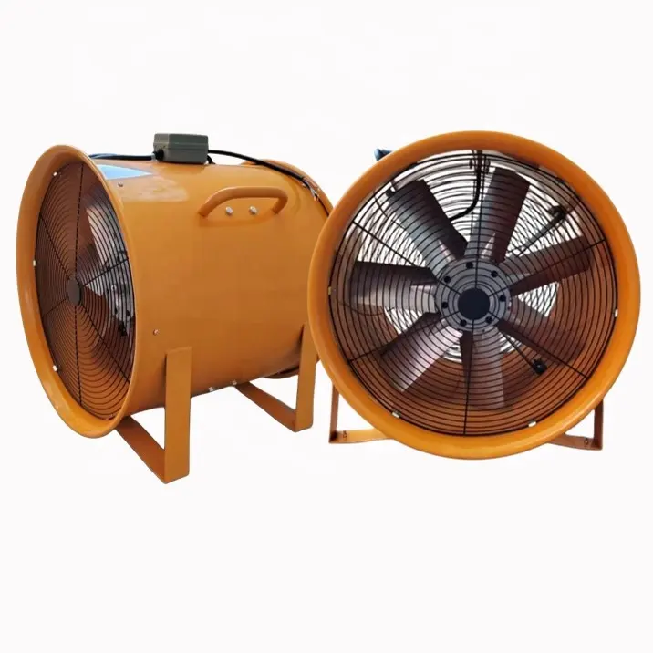 110V 60Hz SHT-45 18" 450MM Hot Selling Cheapest Price Cross Flow Cooling Fan Horizontal Air Flow Blower Fan - Orange