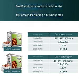 Machine à torréfier les arachides facile à utiliser avec panneau multifonctionnel, machine à torréfier les graines <span class=keywords><strong>de</strong></span> <span class=keywords><strong>tournesol</strong></span> - Product Image 2