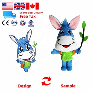 Bộ đồ chơi ngựa nhồi bông 10 inch, 4 con, thiết kế móc khóa tùy chỉnh, thú nhồi bông, đồ chơi ngựa nhồi bông - Product Image 2