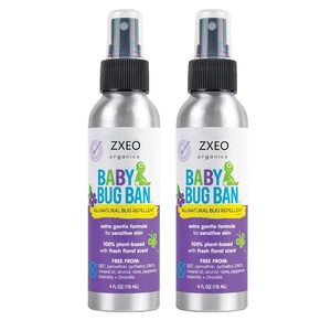 Spray Répulsif Anti-Moustiques et Insectes 100% Naturel Marque Blanche, Sûr pour Bébé, avec Emballage Personnalisé, Vente en Gros <span class=keywords><strong>Essentielle</strong></span> - Product Image 1