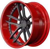 Jantes forgées chromées sur mesure à concavité profonde 6061-T6 18 19 20 21 22 pouces 5X112 5X114.3 5X120 pour BMW Audi Nissan GTR