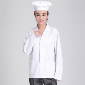 T-shirts <span class=keywords><strong>de</strong></span> haute qualité, uniformes avec logo brodé, chemise <span class=keywords><strong>de</strong></span> travail pour homme, <span class=keywords><strong>veste</strong></span> <span class=keywords><strong>de</strong></span> <span class=keywords><strong>chef</strong></span> unisexe, <span class=keywords><strong>veste</strong></span> <span class=keywords><strong>de</strong></span> <span class=keywords><strong>chef</strong></span> à manches longues pour homme - Product Image 2