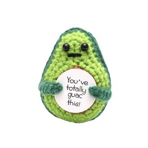 Offre Spéciale personnalisé fait à la main Crochet avocat poupée énergie positive bureau décor cadeau pour toutes les saisons - Product Image 5