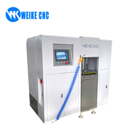 Fresadora de extremos de alta precisión CNC de 3 ejes controlada por PLC para ventanas y puertas de PVC/UPVC y aluminio