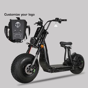 Certificado EEC 3000W <span class=keywords><strong>Dualtron</strong></span> Electric Citycoco Scooter 60V Scooter eléctrico 60 km/h Velocidad máxima 70km Rango de conducción para adultos - Product Image 5