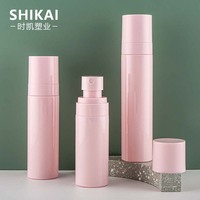 SHUNXU ODM Bouteille d'emballage cosmétique de luxe 60ml 80ml 100ml 120ml Bouteille de pulvérisation de brume rose Mini bouteilles à pompe en plastique fines