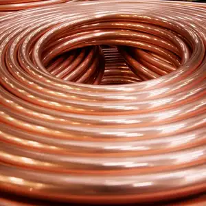1/4 3/8 5/8 Inch Type K L M Air Conditioner Pancake Coil Copper Tubing 6.35*0.7mm Copper Tube Air Conditioning Copper Pipe