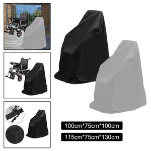 Resistente sedia a rotelle leggera 100x75x100cm nera e copertura per Scooter per uso esterno accessori per Scooter elettrici - Product Image 3
