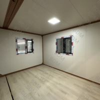 Maison à ossature Maison préfabriquée pliable mini maison conteneur de 3 chambres à coucher avec salle de bain et cuisine