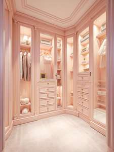 Armadio Moderno e Durevole in Melamina, Regolabile, per la Camera delle Ragazze - Product Image 6