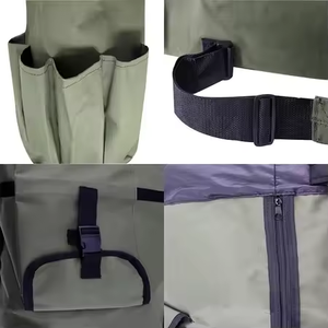 Bolsa de caña de pescar de carpa portátil de 1,5 m/2,1 m, portador de almacenamiento de carrete de tela Oxford plegable, impermeable, multiusos, pesca al aire libre - Product Image 5