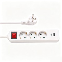 Multiprise électrique européenne avec ports USB allemands