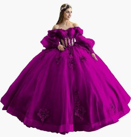 purple ball gown 2k