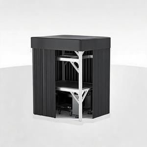 LBTEK SCW4015-HPR Cortina de Protección contra la Luz, Plataforma Óptica, Cámara Oscura, Marco para Instrumentos, Perfil de Aluminio, Recinto de Laboratorio - Product Image 4