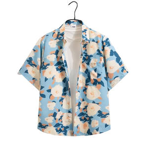 Chemise décontractée pour homme à manches courtes, imprimé floral tropical, prix de gros, chemise de plage pour la Floride, <span class=keywords><strong>Miami</strong></span>, Hawaï, souvenir - Product Image 5