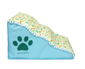 Escaliers de luxe pour chiens anti-pente Échelle de rampe en <span class=keywords><strong>mousse</strong></span> souple en polyester imperméable pour animaux de compagnie Échelle de pente d'escalade facile pour l'extérieur pour les chats - Product Image 6