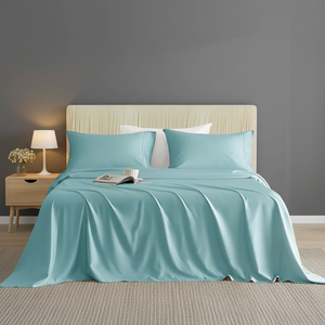 <strong>Light</strong> <strong>Grey</strong> Luxury <strong>Bedding</strong> Sheet Set Soft 100% Organic Bamboo <strong>Bedding</strong> - Product Image 3