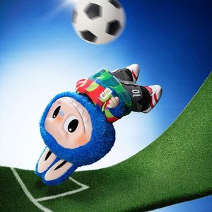 POP MART The Monsters x <span class=keywords><strong>FIFA</strong></span> Series - Muñeco de Peluche de Vinilo Catch the Win, Big Labubu con Ropa de la Copa Mundial <span class=keywords><strong>FIFA</strong></span> 2026 - Product Image 4