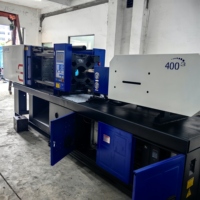 Machine de moulage par injection horizontale de plastique d'occasion de haute qualité, marque haïtienne, 120 tonnes, avec moteur première génération
