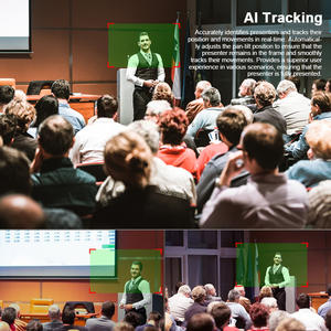 Caméra PTZ avec suivi automatique alimenté par l'IA Zoom optique 20X Webcam USB 3.0 PTZ pour vidéoconférence YouTube/Teams/Zoom Meeting - Product Image 4