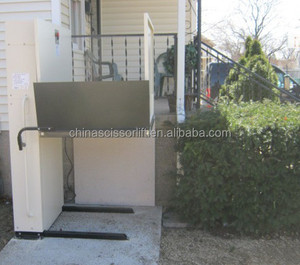 Kualitas baik dan harga bagus. Lift vertikal hidrolik, Lift rumah 1m 1.5m dengan harga lebih rendah - Product Image 5