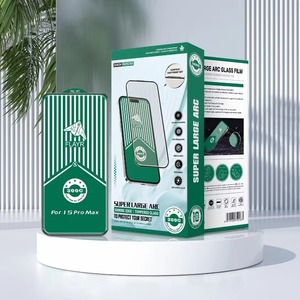 Kính cường lực 3D cong viền tròn cao cấp dành cho <span class=keywords><strong>iPhone</strong></span> 15 15 Pro 15 Plus 14 Pro Max 16 Flayr - Product Image 2