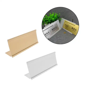 Cornice Personalizzata per <span class=keywords><strong>Targhetta</strong></span> <span class=keywords><strong>da</strong></span> <span class=keywords><strong>Scrivania</strong></span>, Porta-Nome in Metallo Alluminio per <span class=keywords><strong>Scrivania</strong></span> - Product Image 3
