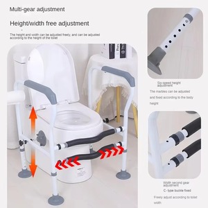 Elderly Ergonomic Height Balance Stool Without Backrest <b>Bath</b> Shower Seat Chair for Elderly - Product Image 3