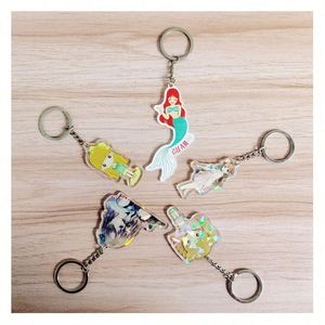 Promotion Cartoon Plastic Keychain Blank logo Print Kawaii Shaker <b>Keychains</b> Custom - Product Image 3