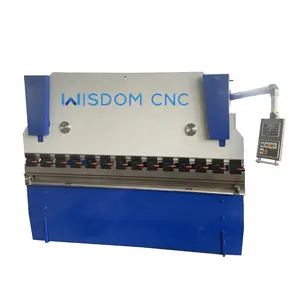 WISDOM CNC Hydraulic 200t Niedriger Preis Metall Eisen Fensterläden CNC Abkant presse Blech platte Metall Falt biege maschine zu verkaufen