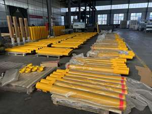 Nuovo Arrivo: Dissuasore di Sicurezza Interrato Australiano 1600mm GIALLO, Palo di Avvertimento, Barriera Stradale, Dissuasore Metallico per Parcheggi - Product Image 5