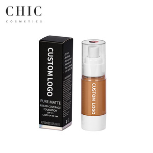 Base de <span class=keywords><strong>maquillage</strong></span> beauté 30ml, contrôle du sébum, <span class=keywords><strong>teint</strong></span> parfait, longue tenue, imperméable, naturel, léger, fond de <span class=keywords><strong>teint</strong></span> liquide correcteur - Product Image 1