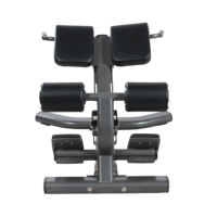 Chaise romaine réglable pour extension dorsale, équipement de fitness commercial et domestique en acier de haute qualité, pliable, durable, personnalisable