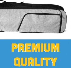 Échantillon gratuit : Grand sac à ski rembourré et sac à roulettes pour snowboard, pouvant contenir deux ensembles ou deux planches - Product Image 6