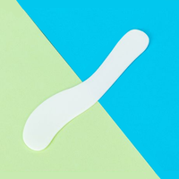 13.4cm d'épilation plastique crier scraperd, masque facial cosmétique dépoli spatule bâton beauté d'agitation applicateur outil