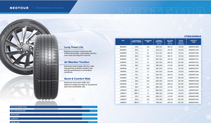 Pneu de voiture toutes saisons NeoTerra 205/55R16 fabriqué en Thaïlande, pneu radial 91V, qualité supérieure, garantie 5 ans - Product Image 4