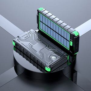 Nouvelle Banque d'alimentation solaire portable d'extérieur en gros 10000 mAh pour recharge - Product Image 1