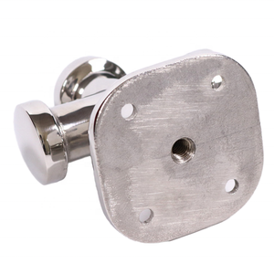 Acier inoxydable 316 Marine Simple Croix Amarrage Bitt Croix <span class=keywords><strong>Bollard</strong></span> Taquet Stanchion Base 140X85mm Taquets D'arrimage Matériel De Bateau - Product Image 4