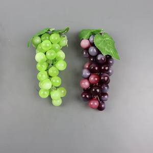 Faux fruits de simulation, 36 grappes de raisins artificiels en plastique, fruits réalistes pour la décoration de la maison, des mariages, des fêtes et des jardins - Product Image 4