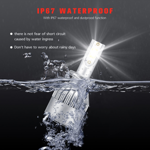 Kingshowstar H1 H3 H7 H4 H11 72w C6 Feux antibrouillard Ampoules de phare LED pour voiture Ampoule 9005 9006 Phare LED pour voiture - Product Image 3